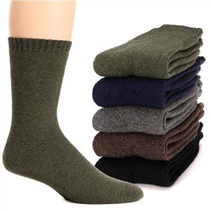 Khoom xim txiv neej Wool Socks